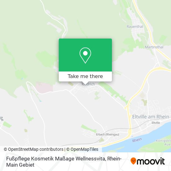 Fußpflege Kosmetik Maßage Wellnessvita map