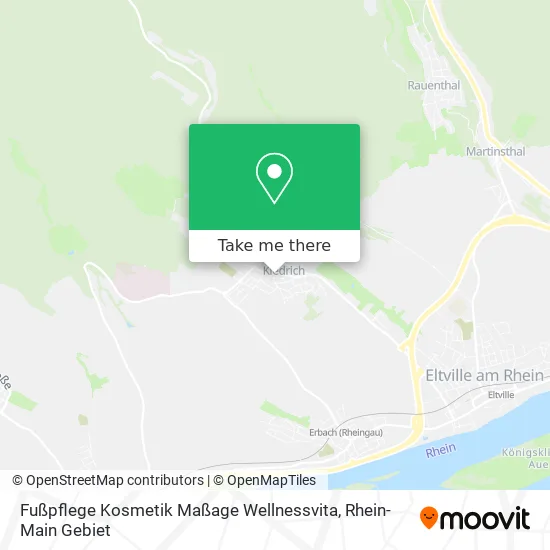 Карта Fußpflege Kosmetik Maßage Wellnessvita