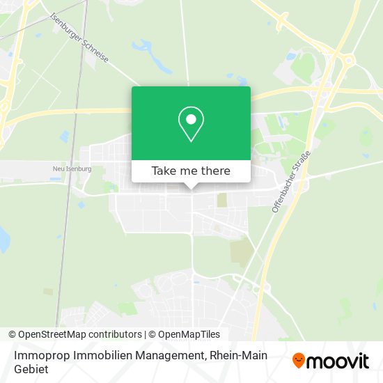 Карта Immoprop Immobilien Management