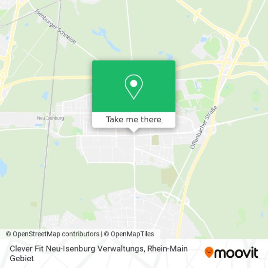 Карта Clever Fit Neu-Isenburg Verwaltungs