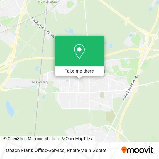 Карта Obach Frank Office-Service
