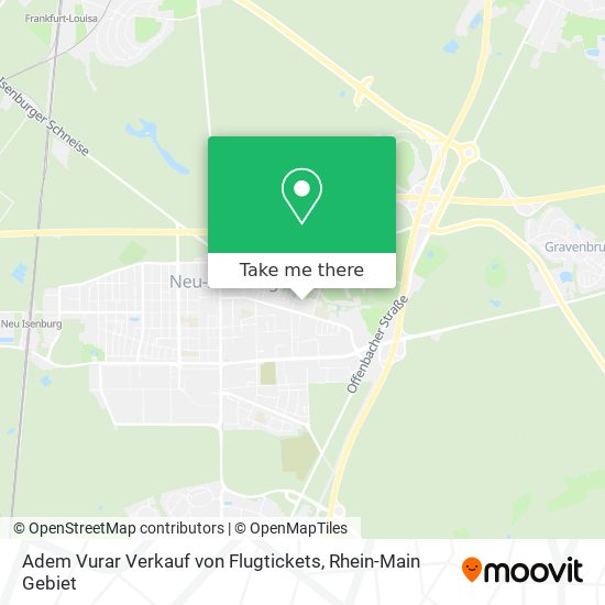 Adem Vurar Verkauf von Flugtickets map