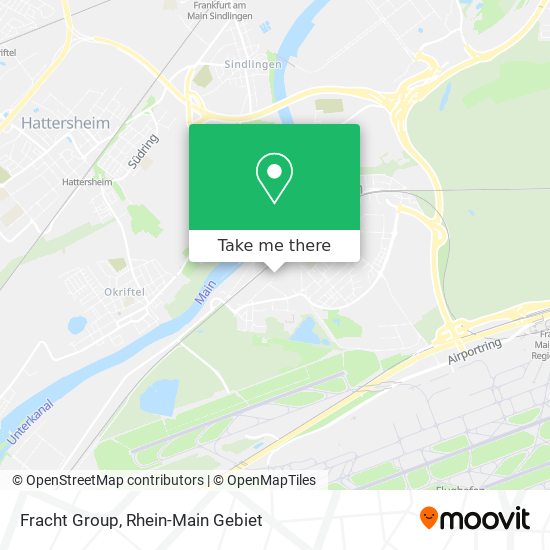 Fracht Group map