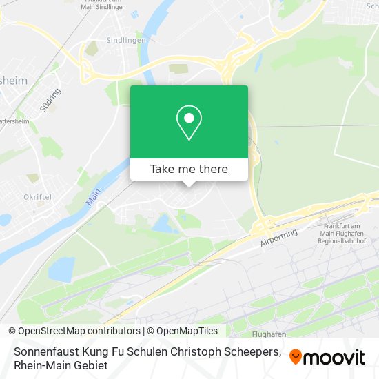 Sonnenfaust Kung Fu Schulen Christoph Scheepers map