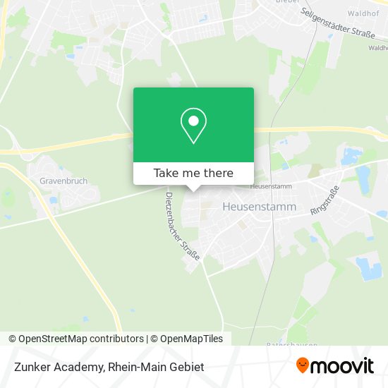 Zunker Academy map