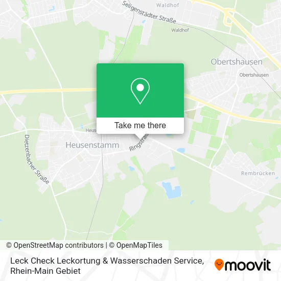 Карта Leck Check Leckortung & Wasserschaden Service