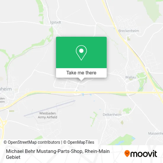 Michael Behr Mustang-Parts-Shop map