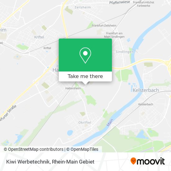 Kiwi Werbetechnik map