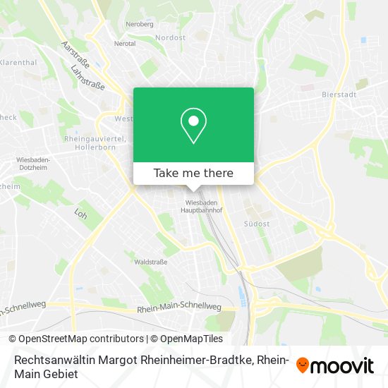 Rechtsanwältin Margot Rheinheimer-Bradtke map