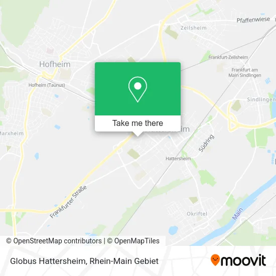 Карта Globus Hattersheim