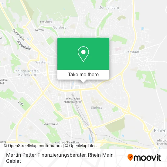 Карта Martin Petter Finanzierungsberater