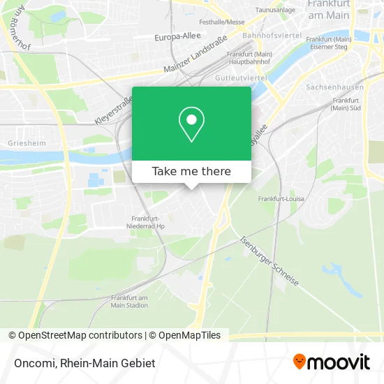Карта Oncomi
