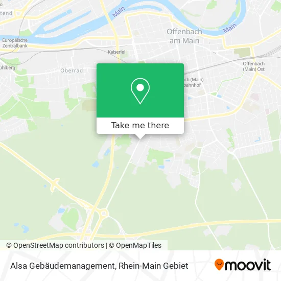 Карта Alsa Gebäudemanagement