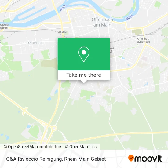 Карта G&A Rivieccio Reinigung