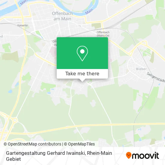 Карта Gartengestaltung Gerhard Iwainski