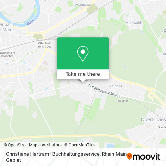 Christiane Hartramf Buchhaltungsservice map