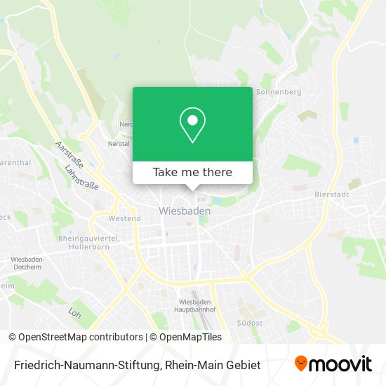 Friedrich-Naumann-Stiftung map