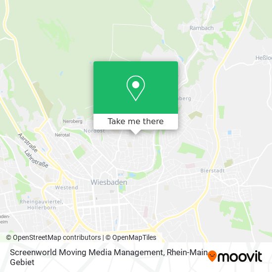 Screenworld Moving Media Management map