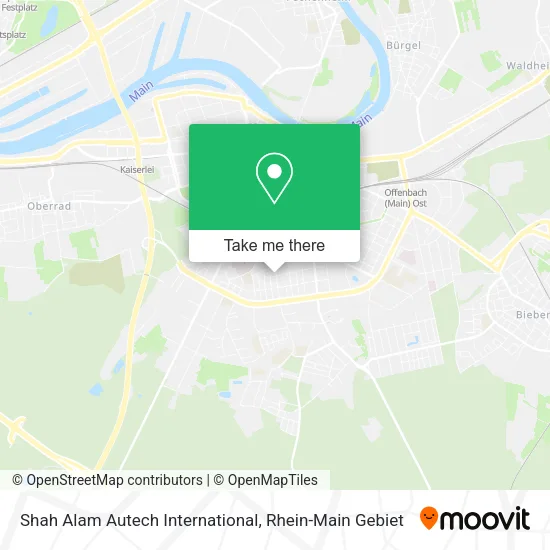 Карта Shah Alam Autech International