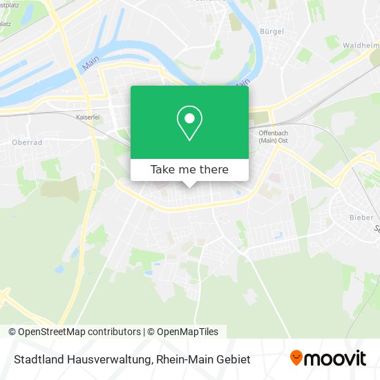 Stadtland Hausverwaltung map