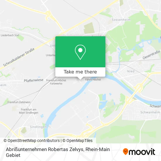Карта Abrißunternehmen Robertas Zelvys