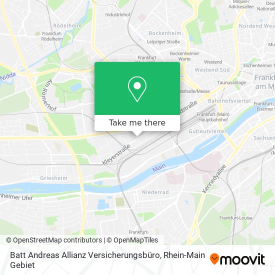 Batt Andreas Allianz Versicherungsbüro map