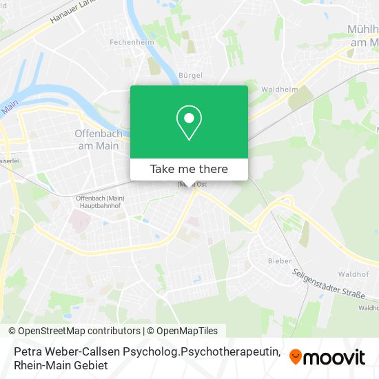 Petra Weber-Callsen Psycholog.Psychotherapeutin map