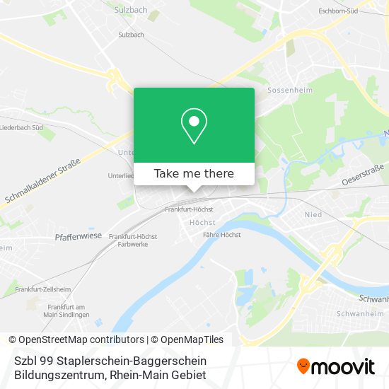 Szbl 99 Staplerschein-Baggerschein Bildungszentrum map