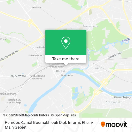 Карта Pcmobi, Kamal Boumakhloufi Dipl. Inform