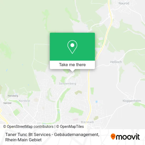Карта Taner Tunc Bt Services - Gebäudemanagement