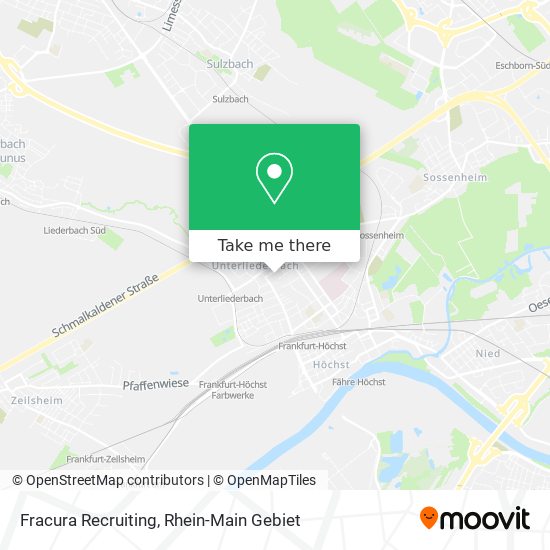 Fracura Recruiting map