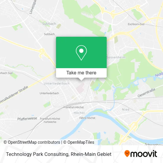 Карта Technology Park Consulting