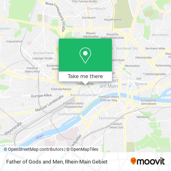 Father of Gods and Men map