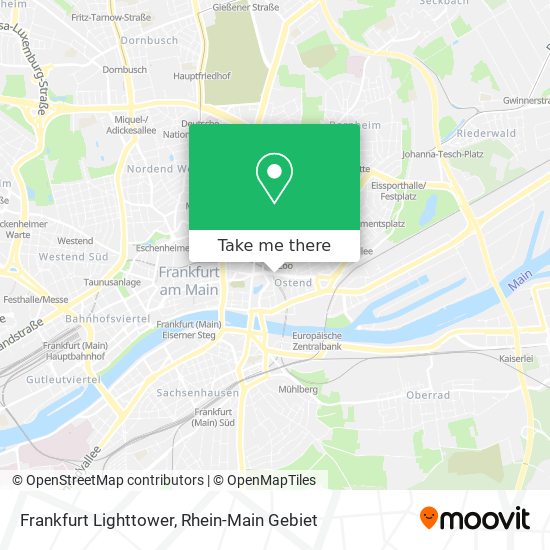 Frankfurt Lighttower map