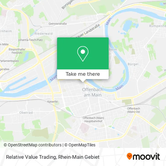 Карта Relative Value Trading