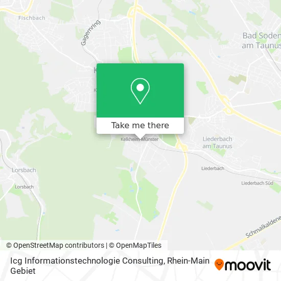 Карта Icg Informationstechnologie Consulting