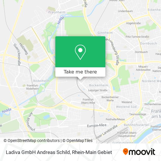 Ladiva GmbH Andreas Schild map