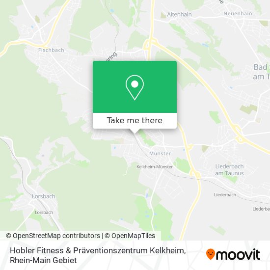 Hobler Fitness & Präventionszentrum Kelkheim map