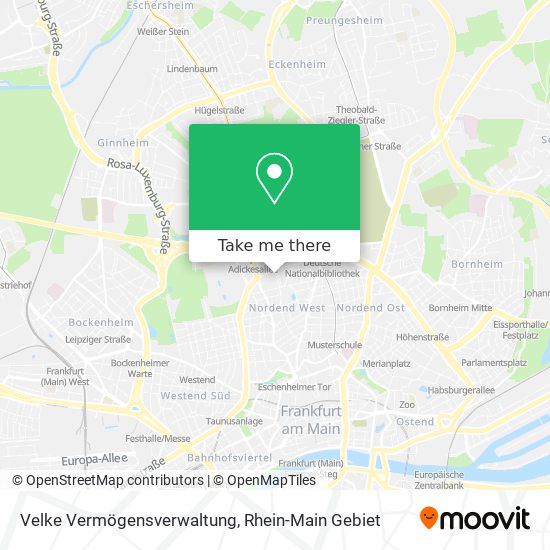 Velke Vermögensverwaltung map