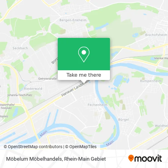 Карта Möbelum Möbelhandels