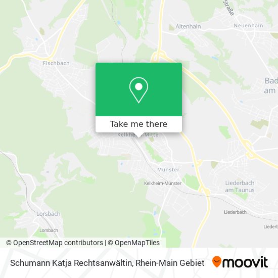 Schumann Katja Rechtsanwältin map