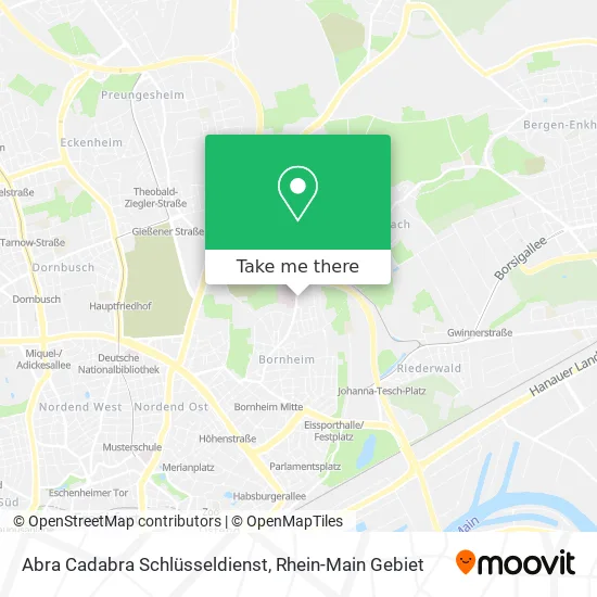 Карта Abra Cadabra Schlüsseldienst