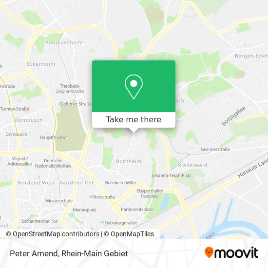 Карта Peter Amend