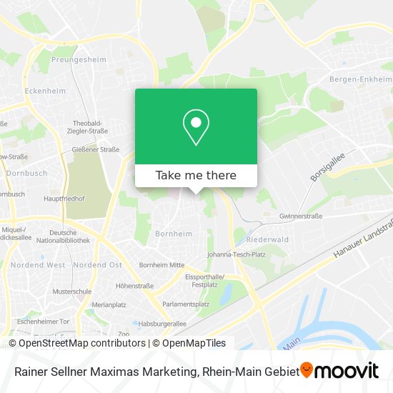 Карта Rainer Sellner Maximas Marketing