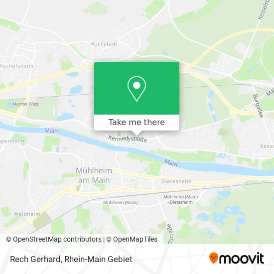 Карта Rech Gerhard