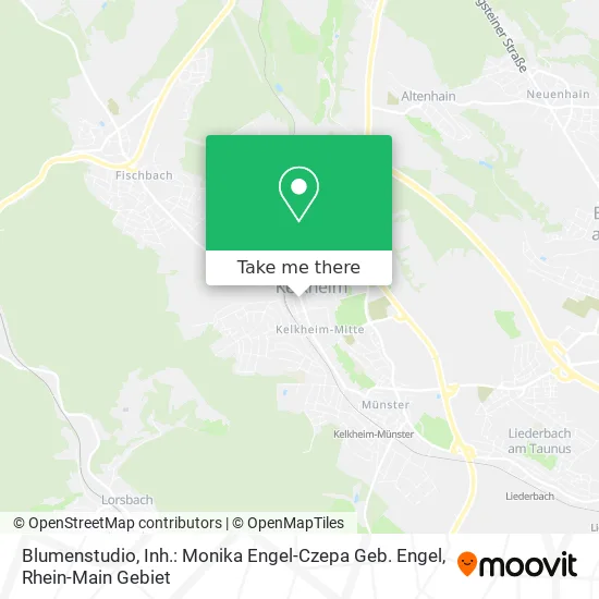 Карта Blumenstudio, Inh.: Monika Engel-Czepa Geb. Engel