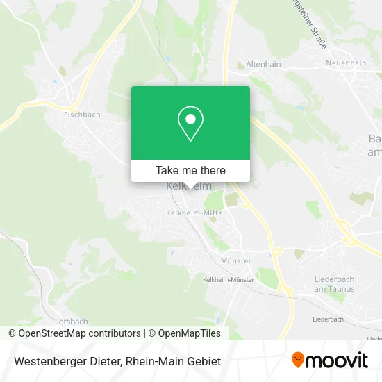 Карта Westenberger Dieter