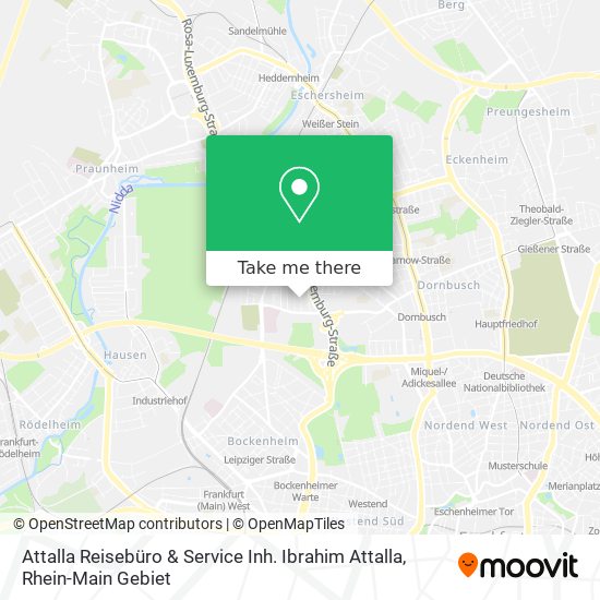 Attalla Reisebüro & Service Inh. Ibrahim Attalla map