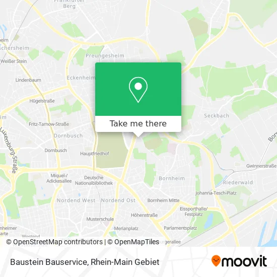 Карта Baustein Bauservice