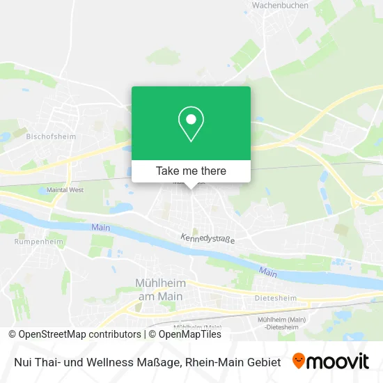 Карта Nui Thai- und Wellness Maßage